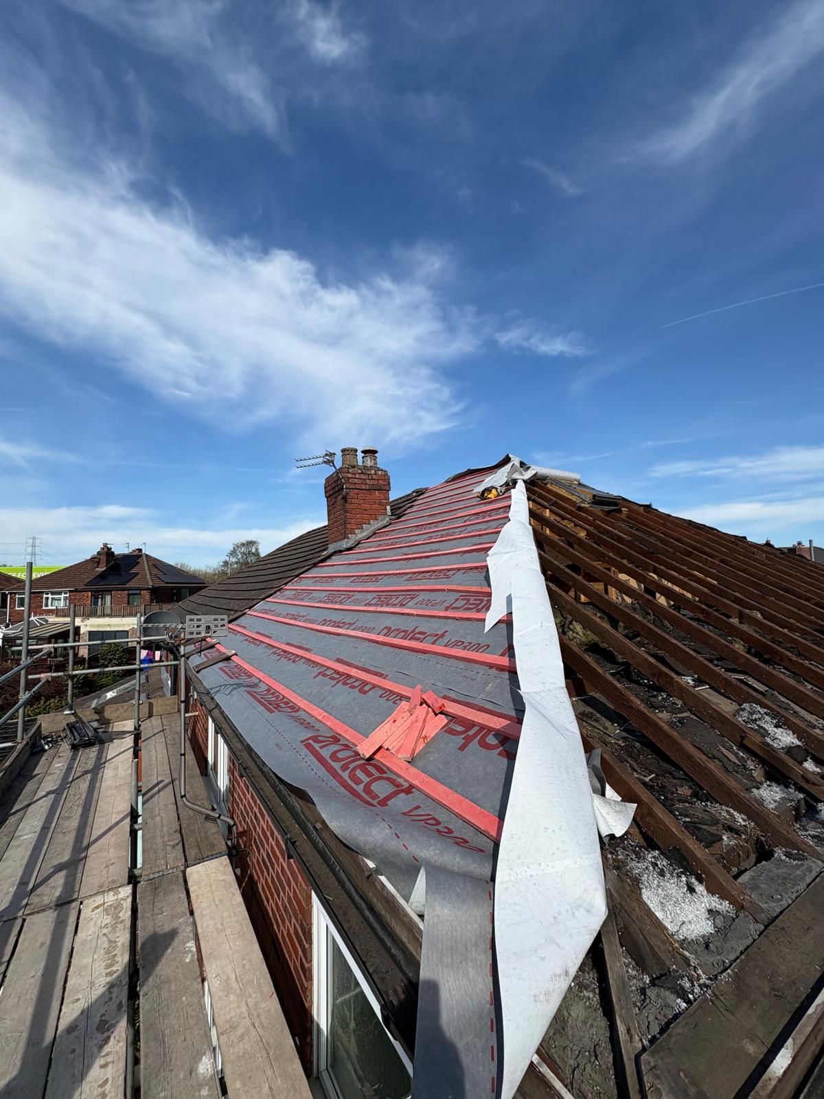 Roofers in Eccles. Boardman Roofing.